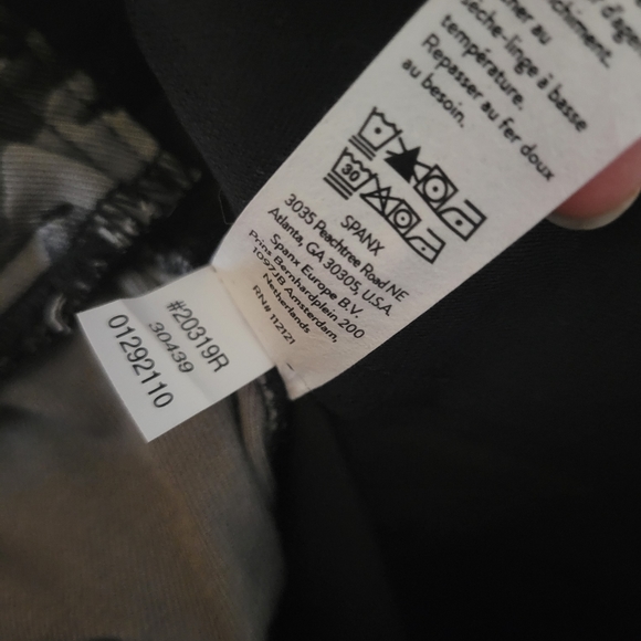 SPANX camouflage print twill joggers size medium  NWT - Picture 12 of 16